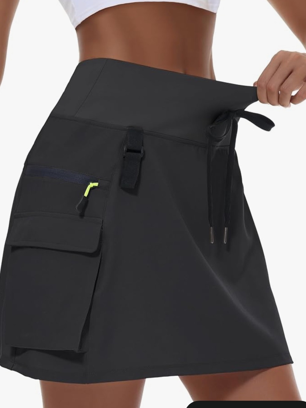 Black A-Line Skirt - Classic Solid Silhouette